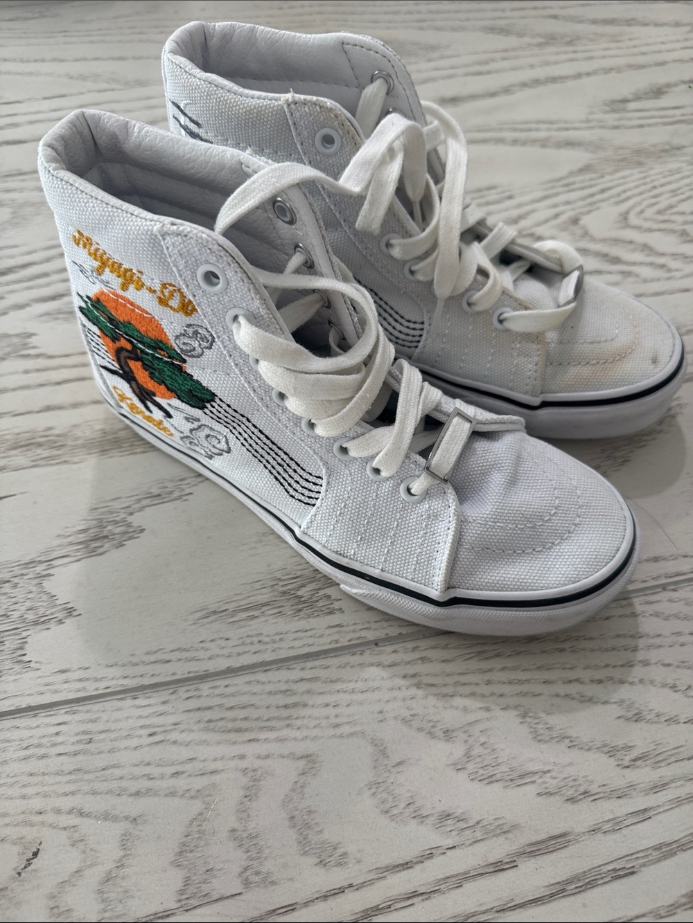“Karate Kid” High top Vans